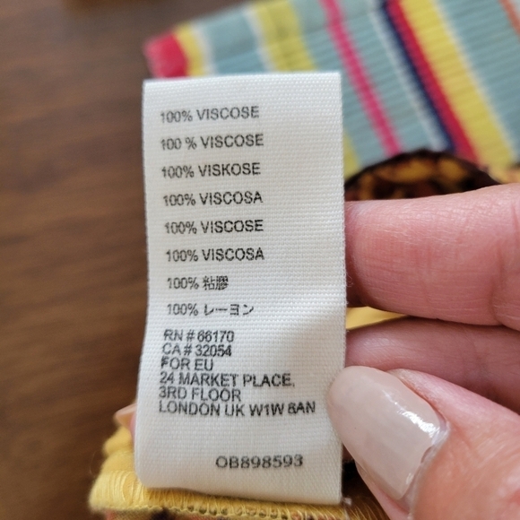 Free People Bennie Wide Leg Belted Pants 0 NWT - Picture 12 of 12